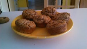Muffins légers raisins et fibres