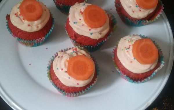 Cupcakes carotte aux épices sucrés et salés
