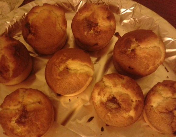 Muffins au Toblerone