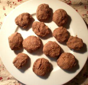 Biscuits à la réglisse (micro-ondes)