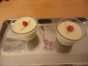 Crème au lait de coco et au mascarpone