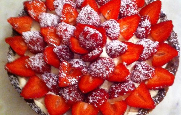 Tarte aux fraises de Véronique Et La Chouquetterie