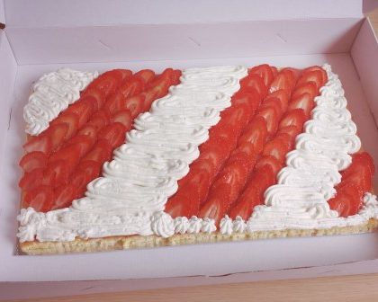 Gâteau aux fraises revisité