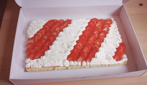 Gâteau aux fraises revisité