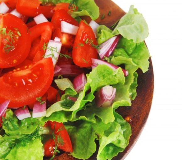 Salade de tomates à l'échalote