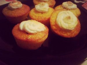 Muffins au citron meringués