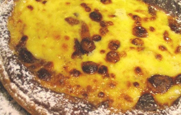 Tarte vaudoise (tarte à la crème facile)