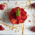 Sablé gourmand aux fraises