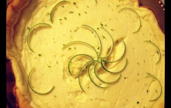 Cheesecake fleur d’oranger et zeste de citron vert