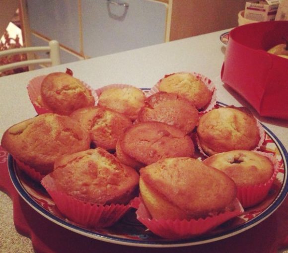 Muffins poire frangipane sans gluten