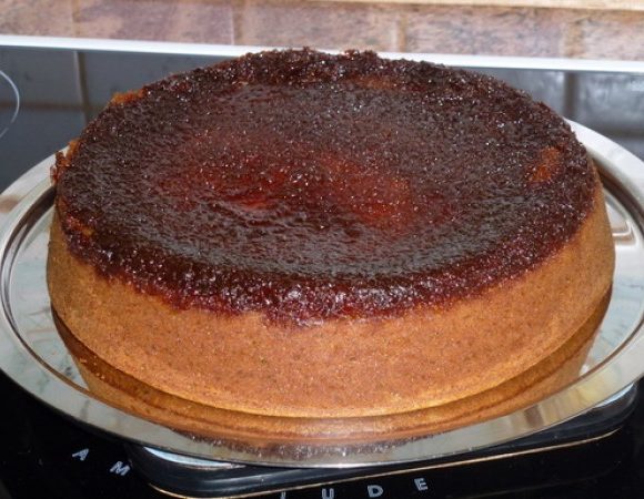 Gâteau de courgettes caramélisé