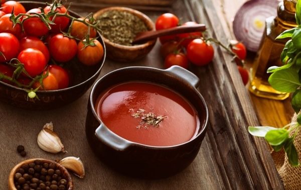 Soupe tomate rapide