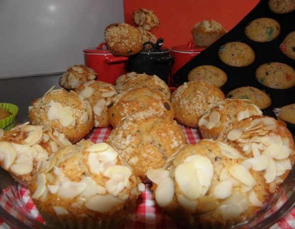 Muffin chocolat fruits secs
