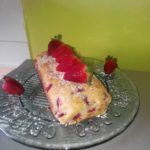 Plum cake fraise citron et ricotta