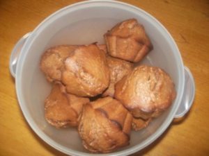 Muffins chocolat pralinoise noir et noix de coco
