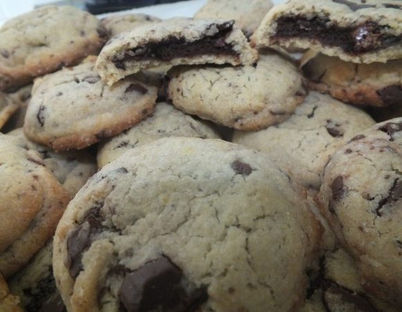 Cookies brownie heart