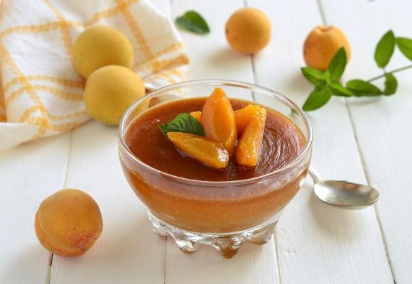 Pudding aux abricots