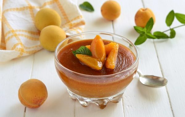Pudding aux abricots