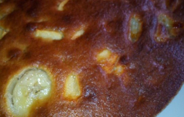 Gâteau Pommes -Banane