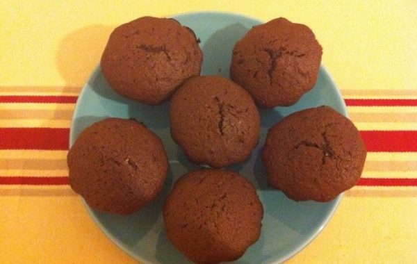 Muffin chocolat cœur abricot