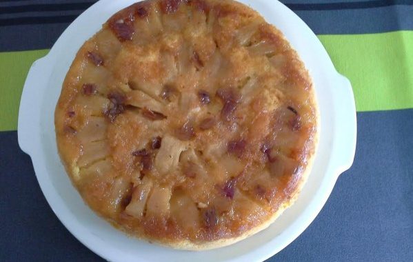 Biscuit tatin rhubarbe cannelle