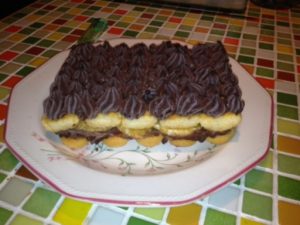 Gâteau rapide chocolat clémentines