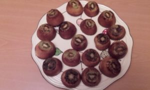 Petits gâteaux kiwi-orange