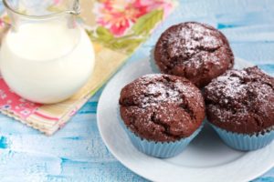 Muffins bananes, chocolat et cannelle