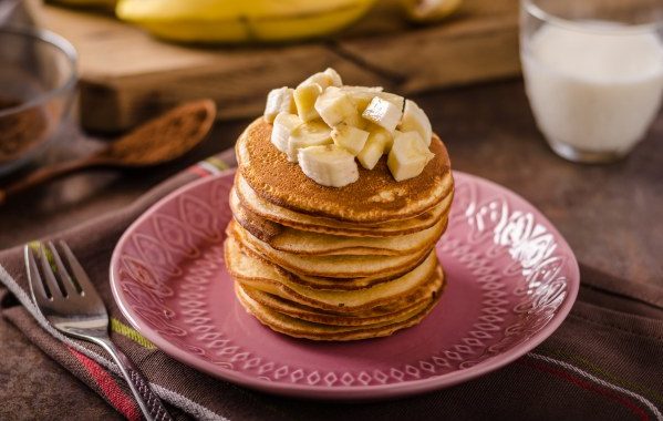 Pancakes aux pommes ou à la banane