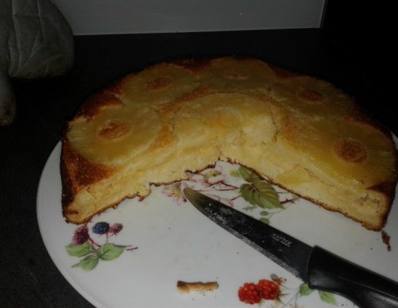 Gâteau léger et rapide à l'ananas