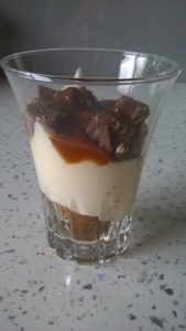 Tiramisu Rocher Chocolat / Caramel au beurre salé