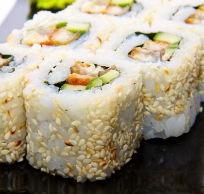 Sushi californien (maki inversé)