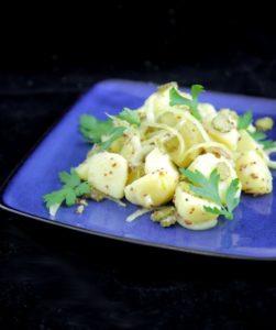 Salade de pommes de terre et cornichons