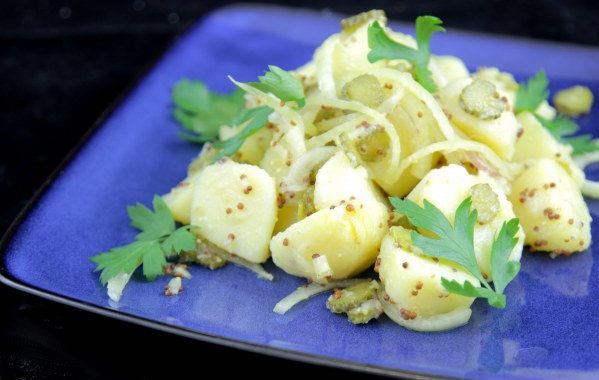 Salade de pommes de terre et cornichons