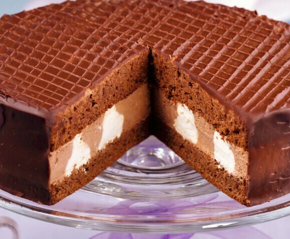 Gâteau chocolat-guimauve