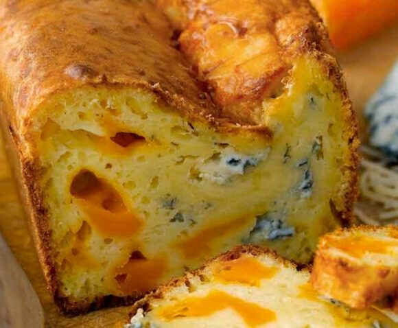 Cake de Sophie Dudemaine aux trois fromages