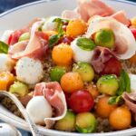 Salade de quinoa et graines de sésame