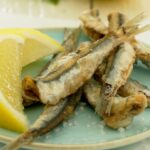 Fried sardines