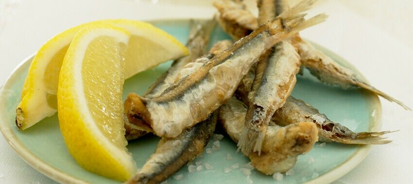 Sardines frites