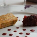 Duck foie gras terrine, spiced fruit confit by Guy Martin
