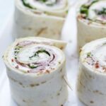 Wrap with cooked ham