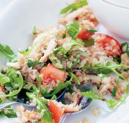 Salade crabe au quinoa