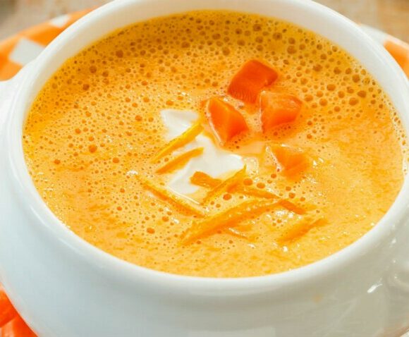 Soupe de carottes à l’orange
