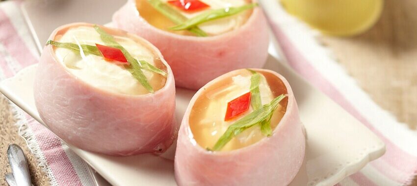 Jelly eggs and ham