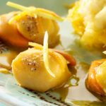 Scallops with orange and fennel