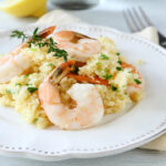 Couscous with prawns in the Thermomix