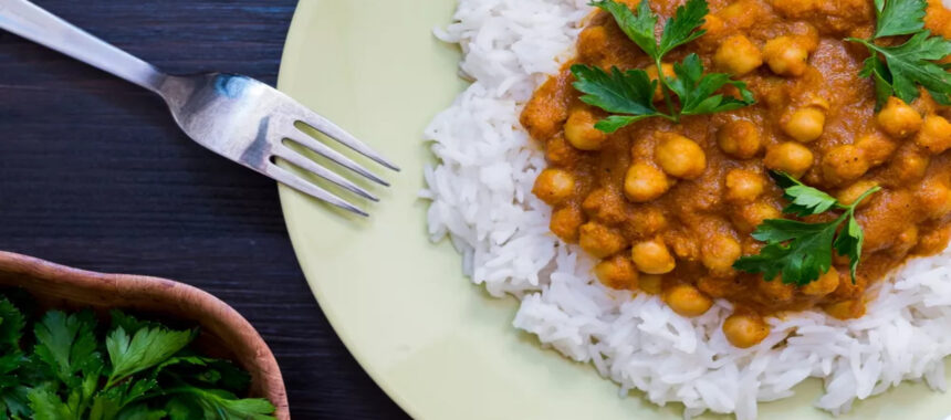Chickpea curry with Thermomix