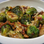 Brussels sprouts, balsamic and walnuts