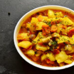 Potato and carrot stew with Thermomix