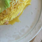 Ham and cheese omelet by Cyril Lignac